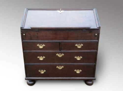 Georgian Oak Bureau C1745