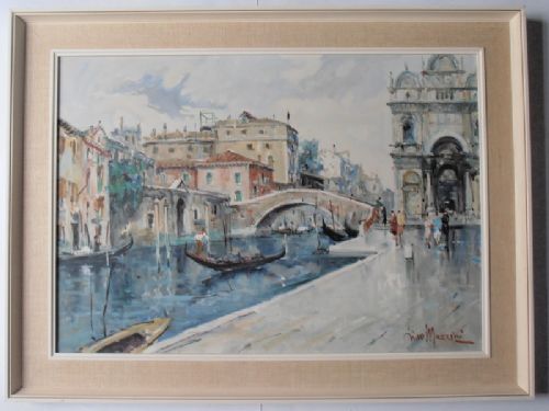Lino Muzzin, Oil on Canvas, Venice