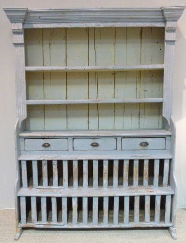 A 19th Century Painted Chicken Coop Dresser