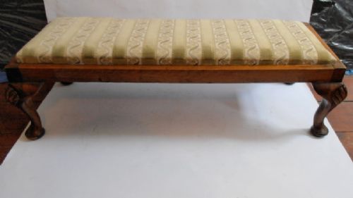 C1910 Beech Low Stool