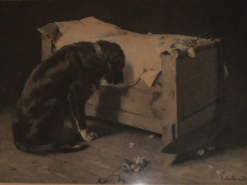 fig 1. After Gustave Henry Mosler (1875-1906) 'The Lost Playmate'