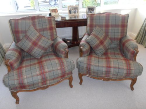 Pair of Superb 19thc French Chairs