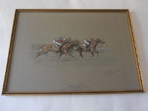 Eugene Pechaubes, Pair of Racing Pictures