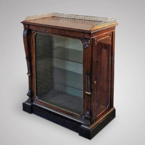 A Mahogany Display Cabinet C1810