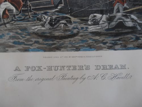 fig 2. After A C Havell - A Fox-Hunters Dream