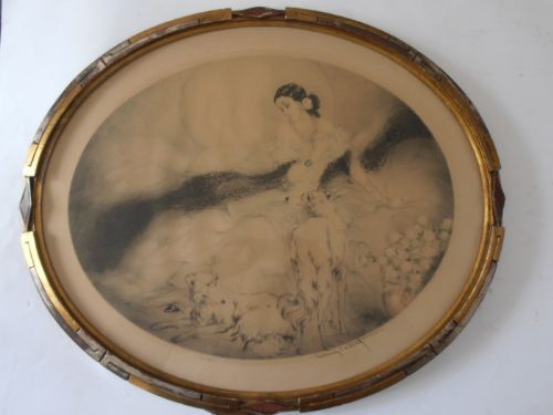 Louis Icart (1888-1950) La Dame Aux Camelias, 1927