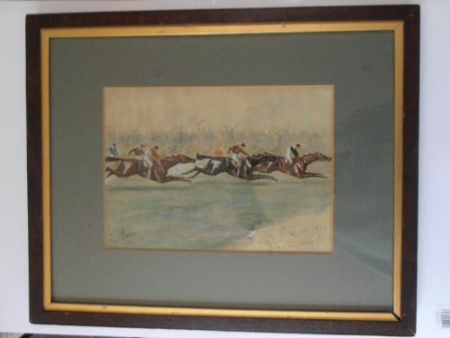 Finch Mason 1889, Watercolour St Leger Winner