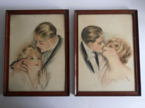 A Pair of Watercolours 1918
