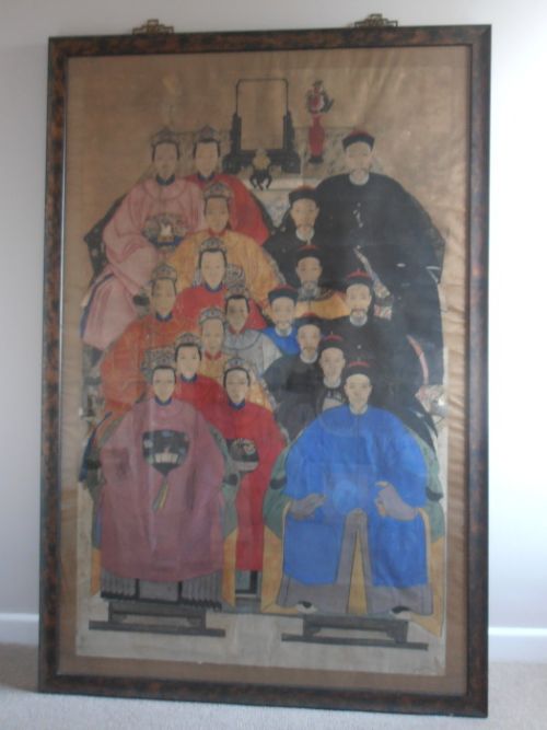 A 19thc Chinese Painting on Parchment