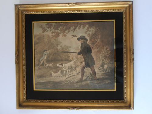 After George Morland, Two Shooting Aquatints