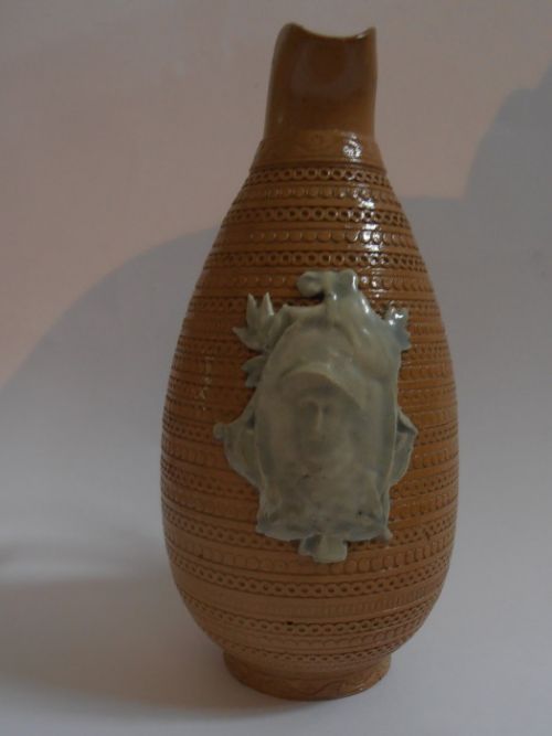 Doulton Lambeth Jug Depicting 'Fred Archer'