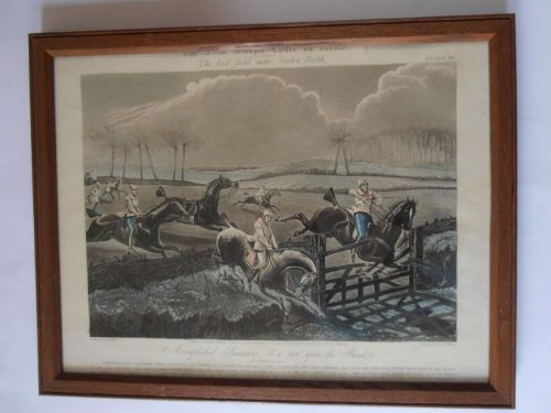 After Henry Alken - First Steeplechase on Record