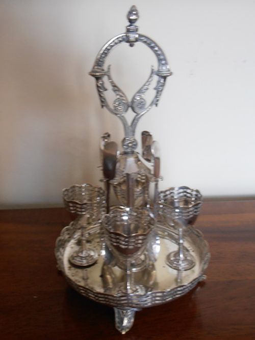 A Victorian Cruet Set