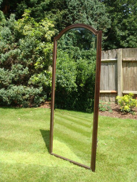 
A French 19th Century Mahogany Wall Mirror