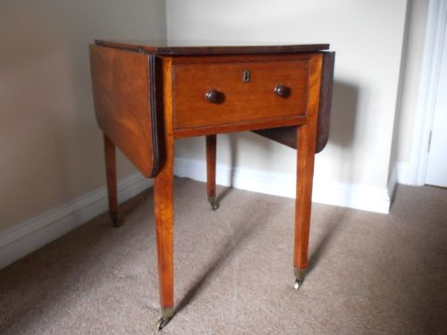 Anglo Indian Teak Pembroke Table C1830