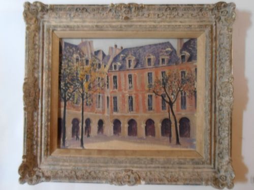 Norman Lloyd (Australian, 1897-1985) - 'House of Victor Hugo, Paris' - Oil on Board