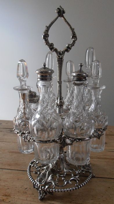An Early Victorian Cruet Set