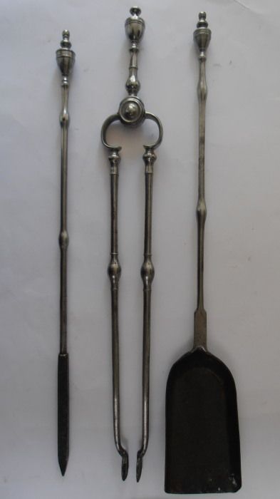 Set of Steel Fire Irons C1920
