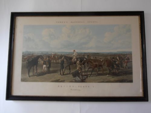 After John F Herring, Four Coloured Aquatints