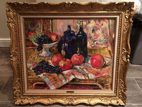 Max Agostini - Still Life - Oil on Canvas