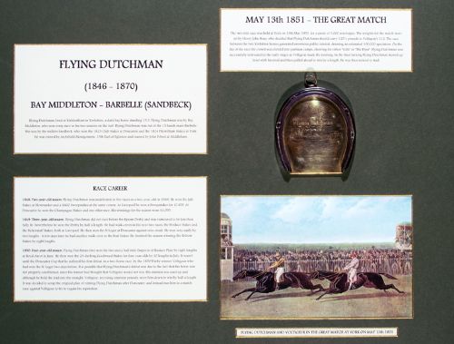 A Racing Shoe Worn by Flying Dutchman in Great Match 13th May 1851