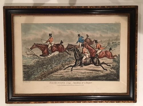 After Henry Alken Set of Four Hunting Prints