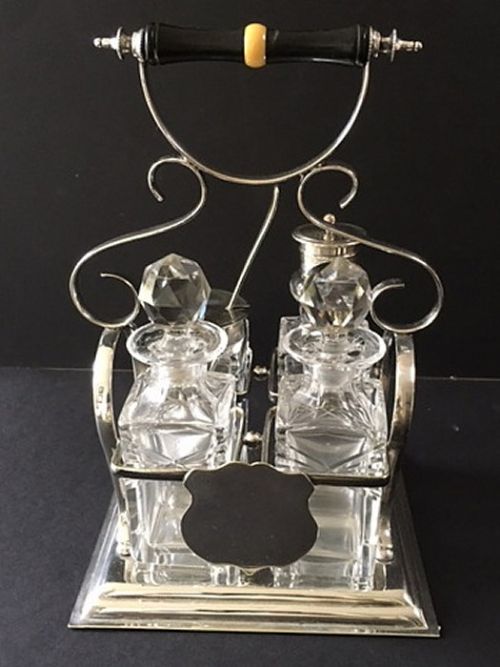 Very Attractive Edwardian Cruet Set