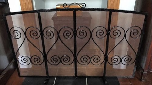 A Good Sized Metal Fire Guard