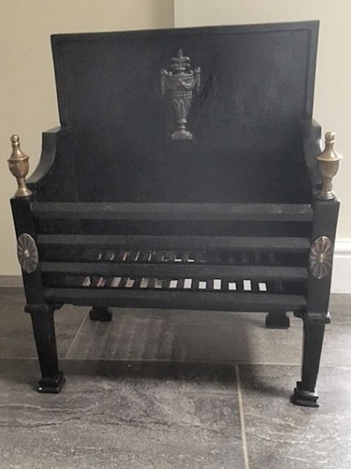 A Very Good Edwardian Fire Basket