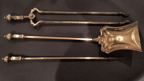 Set of Edwardian Fire Irons
