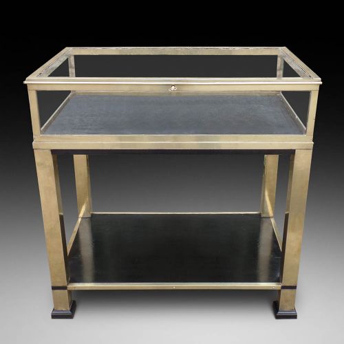 A High Quality Brass Display Table, Ca. 1900-1930