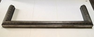 An Edwardian Steel Fender in Art Deco Style