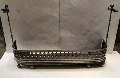A Regency Steel Fender
