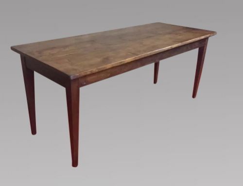 A  French Fruitwood and Oak Farmhouse Table,