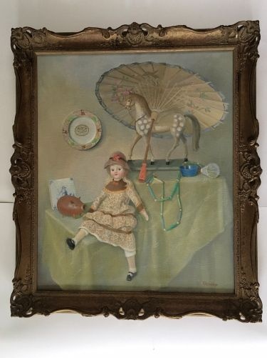 Eileen Aldridge - The Nursery - Oil on Canvas