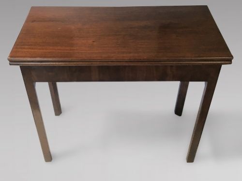 An Attractive C1905 Mahogany Card & Side Table