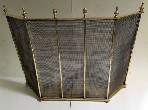 An Attractive Edwardian Fire Screen
