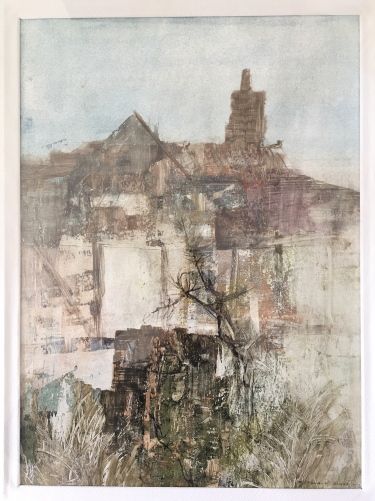 fig 1. Frederick Donald Blake (1908-1997) - The Ruin - Mixed Media