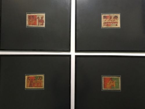 A Highly Decorative Set of Ethiopian Coloured Fables