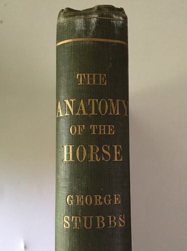 fig 1. George Stubbs - Book called 'Anatomy of the Horse' -1899