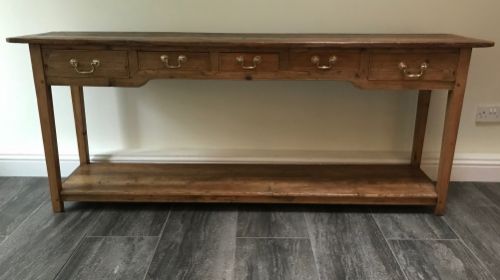 Stripped Pine Pot Board Dresser