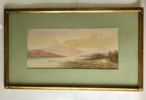 M D Ansell - Watercolour - Scottish Loch