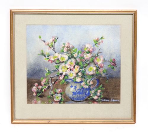 fig 1. Marion L Bloom - Still Life Flowers