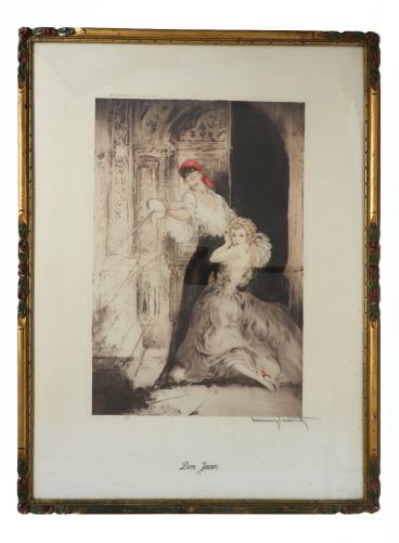 Louis Icart - Don Juan - Signed and Inscribed