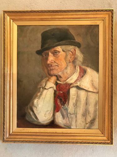 Emily R Stanton - Oil on Canvas - Old Joel Smith
