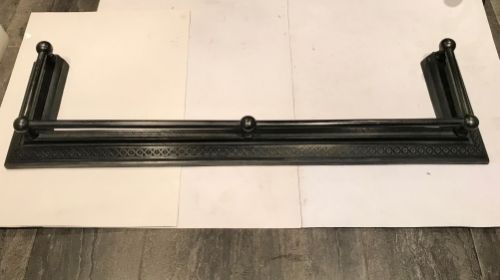 A Black Steel Fender