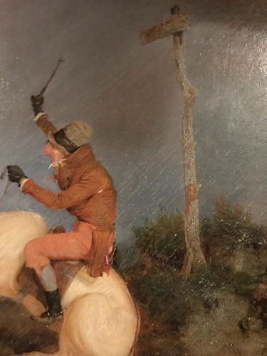 fig 1. James Ward - 'Tally Ho' - Oil On Canvas