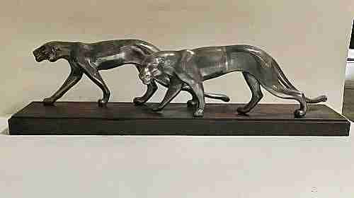 Pair of Art Deco Panthers
