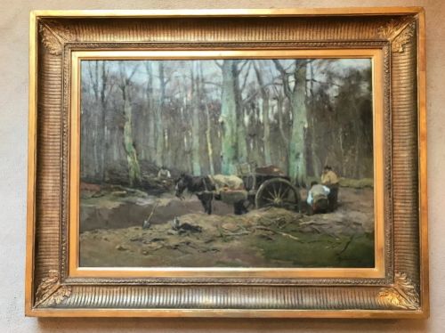 Johan Scherrewitz (1868-1951) - Oil on Canvas