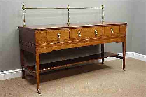 Early 19thc Inlaid Mahogany Sideboard
